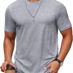 Men Grey Cotton