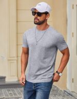 Men Grey Cotton - Hình 3
