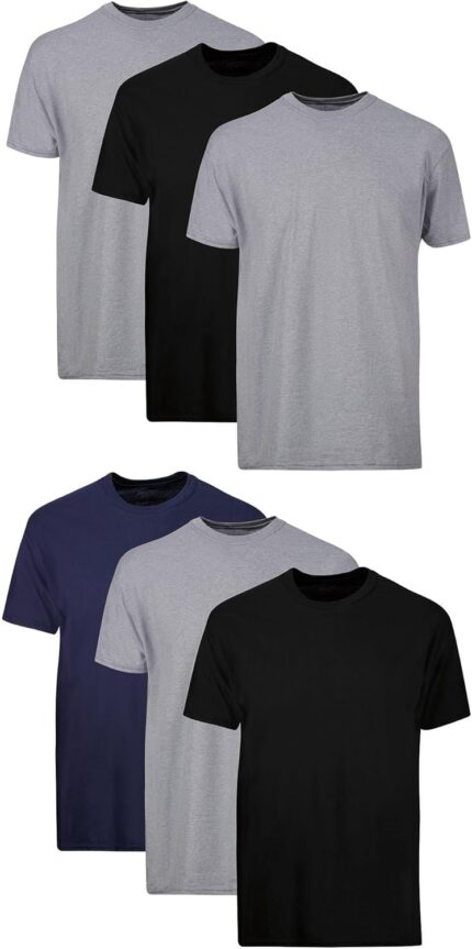 Men's Classic Crew Neck Undershirt Pack