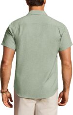 Men Solid Green - Hình 4
