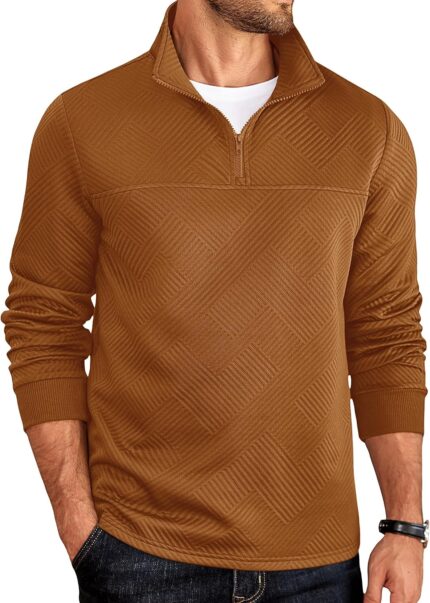 Men Quarter Zip