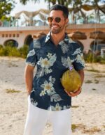Men Tropical Print - Hình 2