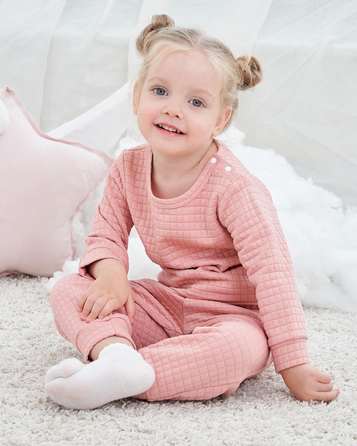 Baby Girls Quilted - Hình 2