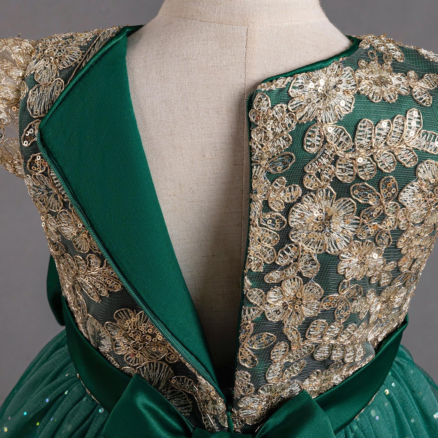 Girls Gold Embroidered - Hình 2
